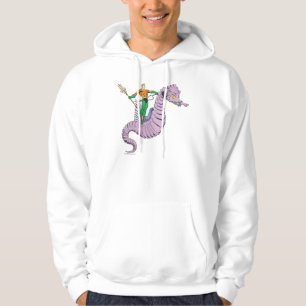 Aquaman Rides Seahorse Hoodie