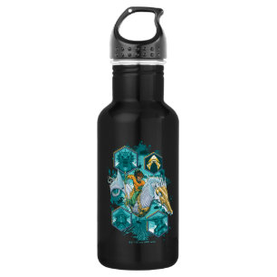 Aquaman Riding Seahorse Across Kingdoms 532 Ml Water Bottle