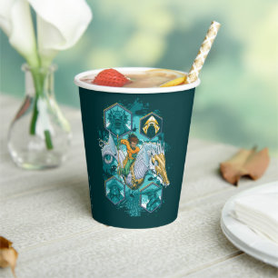 Aquaman Riding Seahorse Across Kingdoms Paper Cups