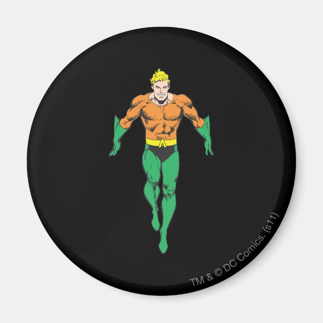 Aquaman Runs Magnet (Front)