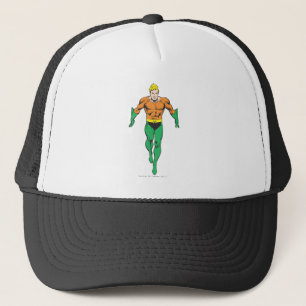 Aquaman Runs Trucker Hat