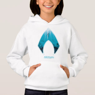 Aquaman See Through Aquaman Logo Ocean Graphic