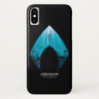 Aquaman | See Through Aquaman Logo Ocean Graphic