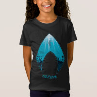 Aquaman | See Through Aquaman Logo Ocean Graphic