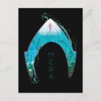 Aquaman | See Through Mera Symbol Ocean Graphic