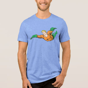 Aquaman Soars Tri-Blend Shirt