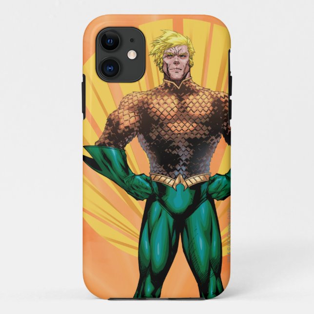 Aquaman Standing Case-Mate iPhone Case (Back)