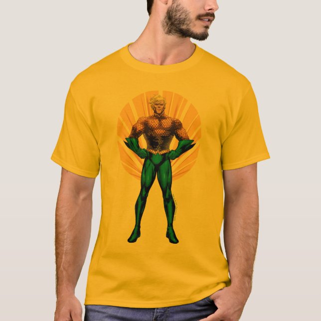 Aquaman Standing T-Shirt (Front)