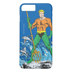 Aquaman Stands with Pitchfork Case-Mate iPhone Case