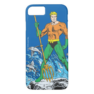 Aquaman Stands with Pitchfork Case-Mate iPhone Case