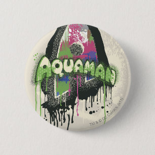 Aquaman - Twisted Innocence Letter 6 Cm Round Badge