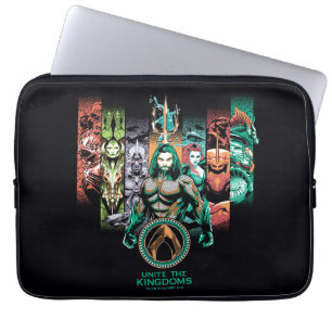 Aquaman "Unite The Kingdoms" Atlanteans Graphic Laptop Sleeve