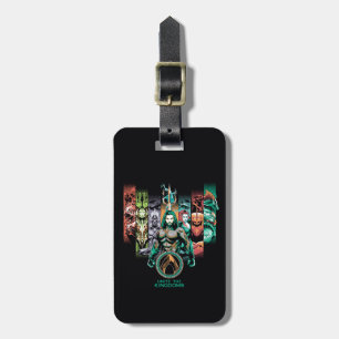 Aquaman "Unite The Kingdoms" Atlanteans Graphic Luggage Tag