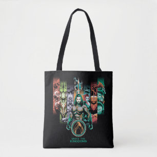 Aquaman "Unite The Kingdoms" Atlanteans Graphic Tote Bag