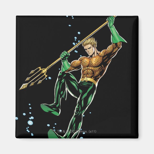 Aquaman with Spear Magnet (Front)