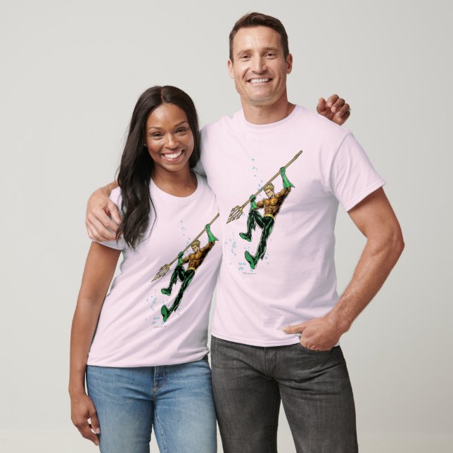 Aquaman with Spear T-Shirt (Unisex)