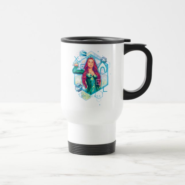 Aquaman | Xebel Princess Mera Hexagonal Graphic Travel Mug (Right)
