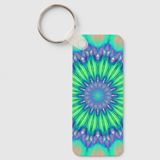 AquaMandalla - Keychain (Front)