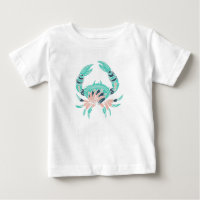 Aquamarine Crab Ocean Lover T-Shirt