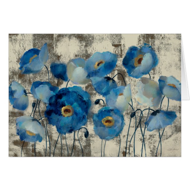 Aquamarine Floral (Front Horizontal)