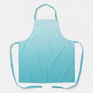 Aquamarine Gradient Apron