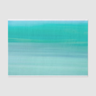 Aquamarine ocean tissue paper