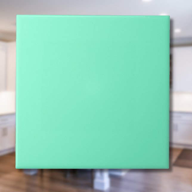 Aquamarine Solid Colour | Classic | Elegant Tile (Creator Uploaded)