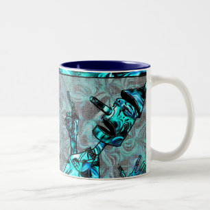 Aquamarine Tin Man Mug