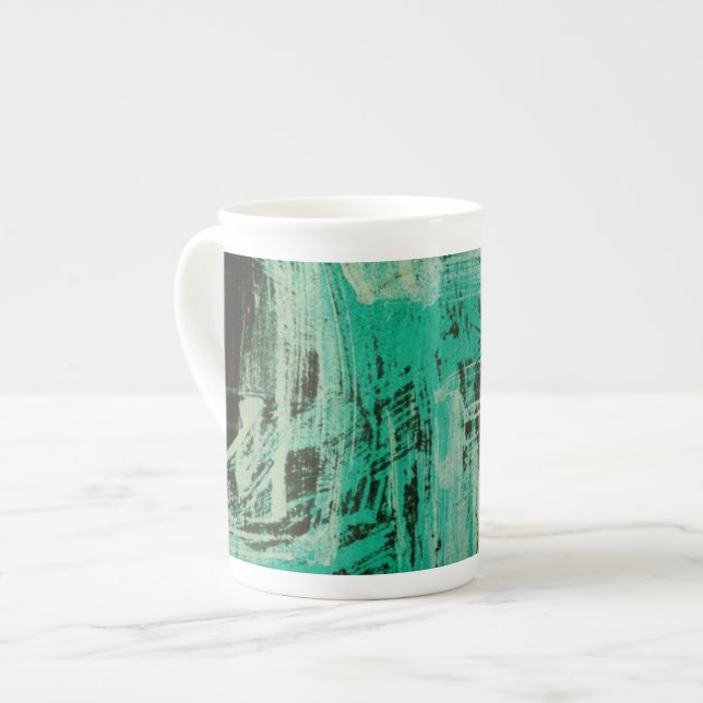 Aquamarine Windows I Bone China Mug (Front Left)