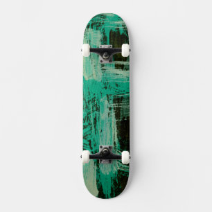 Aquamarine Windows I Skateboard