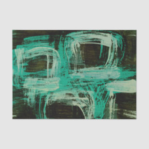 Aquamarine Windows I Tissue Paper