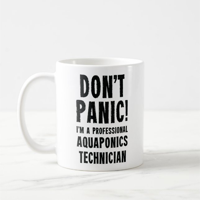 Aquaponics Technician Coffee Mug (Left)