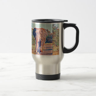 aquarell elephant travel mug