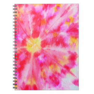 Aquarelle Creative Tone. Brush Gold. Ginger Tie Dy Notebook