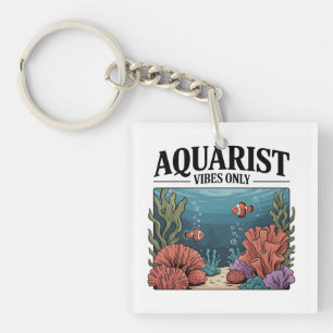 Aquarist Fish Collector Aquarium Junkie Fish Lover Key Ring