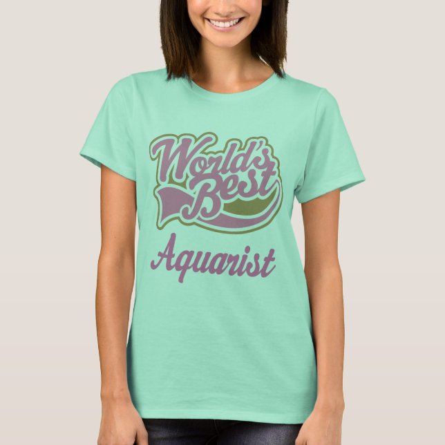 Aquarist Gift T-Shirt (Front)