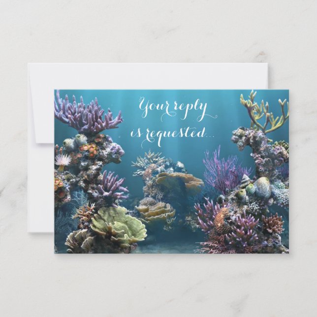 Aquarium Bat Mitzvah RSVP (Front)