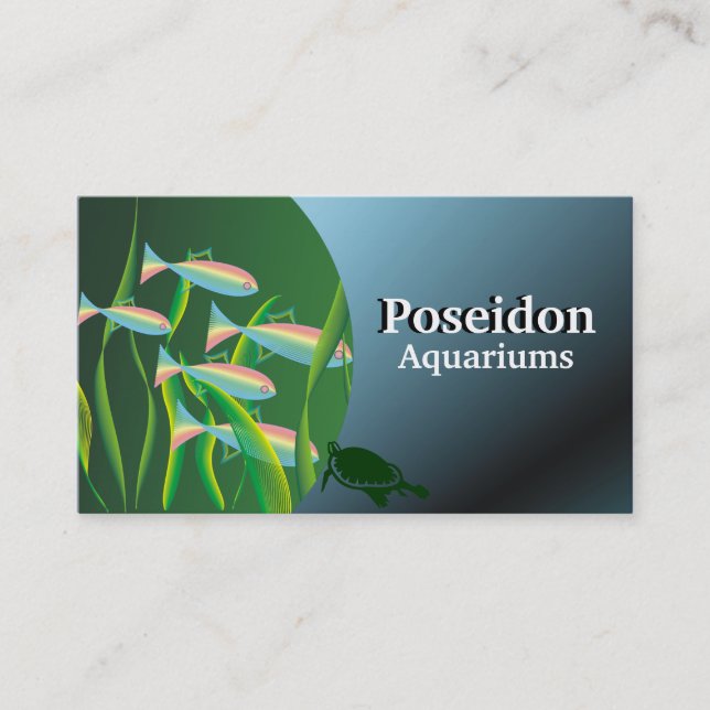 Aquarium Business Cards (Front)