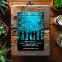 Aquarium Deep Sea Discovery Birthday Party