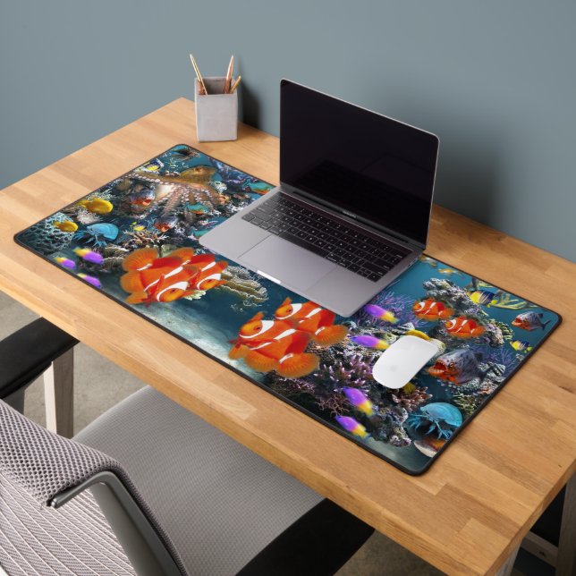 Aquarium Desk Mat (Office 2)