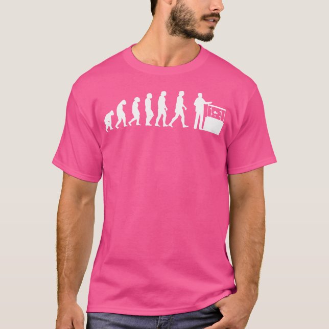 Aquarium Evolution Fishkeeping Aquarists T-Shirt (Front)
