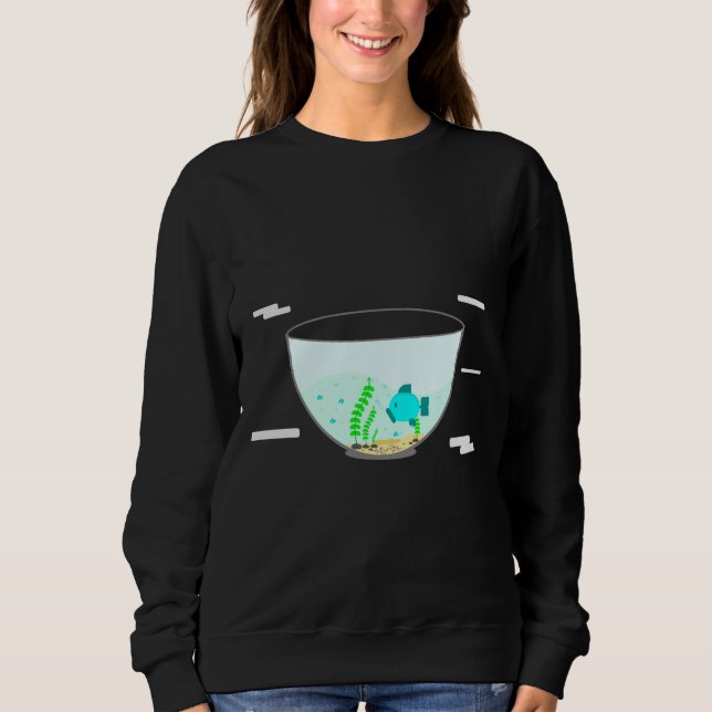 Aquarium Fish 2 Sweatshirt (Front)