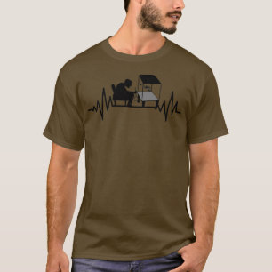 Aquarium fish aquariums decoration heartbeat aquar T-Shirt