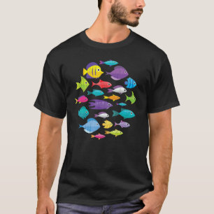 Aquarium Fish   Fishkeeping Aquarist Aquariums Gra T-Shirt
