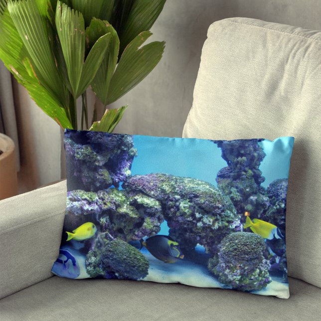 Aquarium Fish Lumbar Pillow (Creator Uploaded)