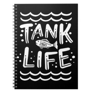 Aquarium Fish Tank  Colourful Aquarium Notebook