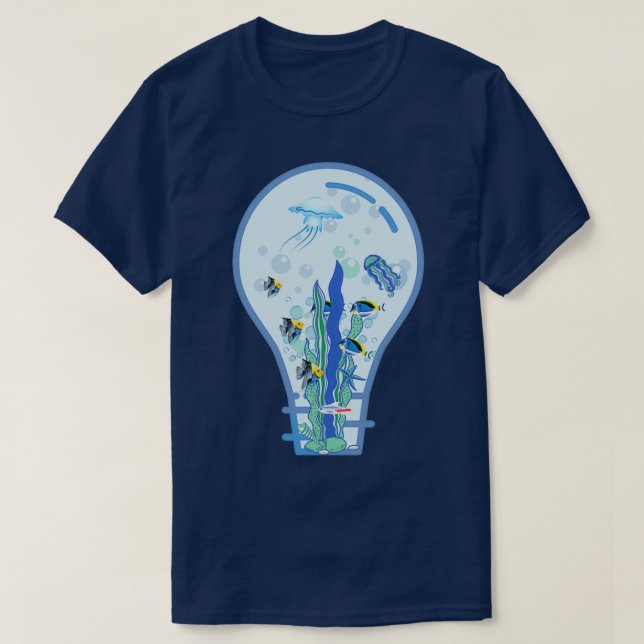 aquarium in the lamp T-Shirt (Design Front)