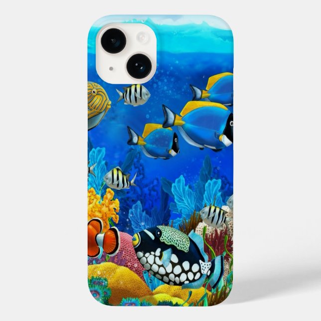 Aquarium iphone case (Back)