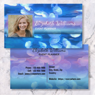 Aquarium Jellyfish 0925 Business Card