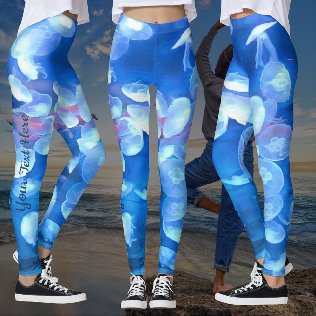 Aquarium Jellyfish 0925 Leggings (Creator Uploaded)